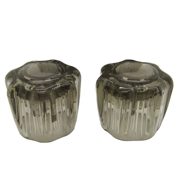 Dura Faucet Dura Faucet Acrylic Knobs - Smoked DF-RKS